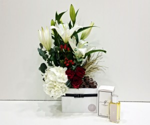 Flowers with perfumes