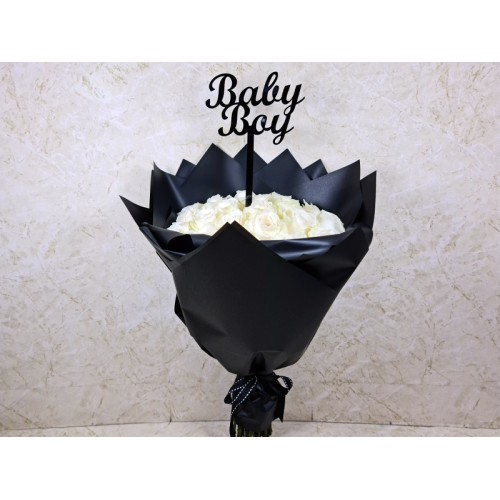 Baby Boy Hand Bouquet
