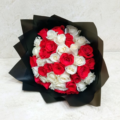 Hand Bouquet 40 Roses