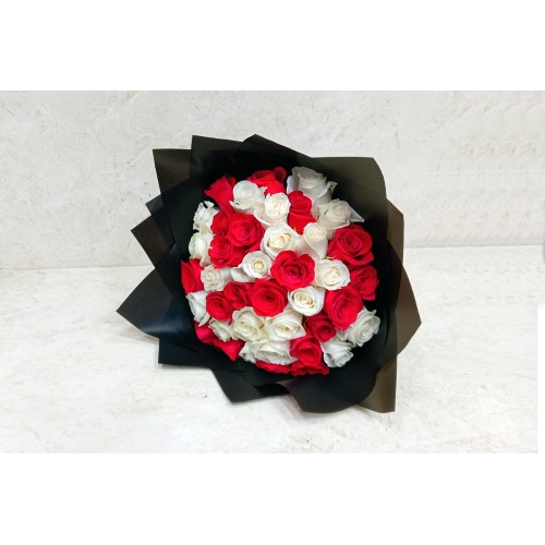 Hand Bouquet 40 Roses