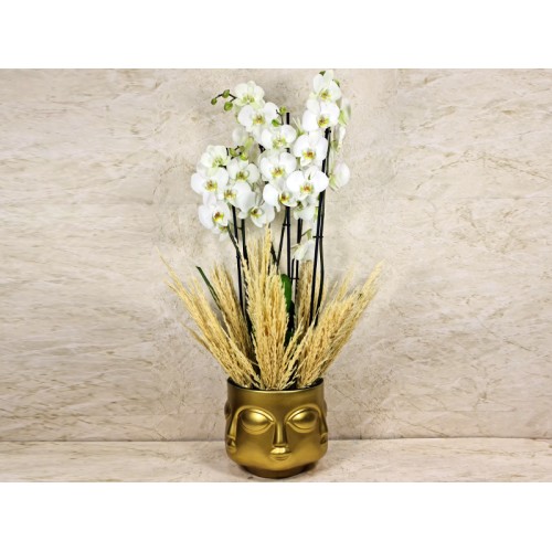 Grand Face Vase