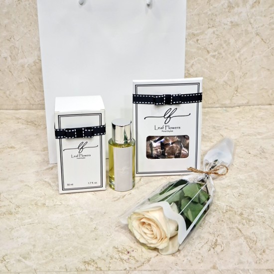 White Rose With Gifts 2