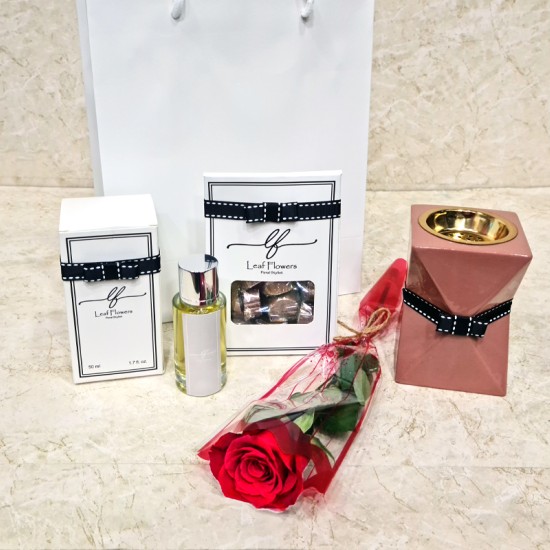 Red Rose With Gifts 3