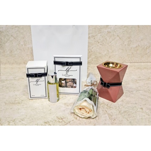 White Rose With Gifts 3