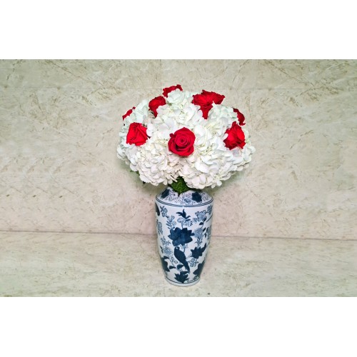 Iranian Vase with Flowers