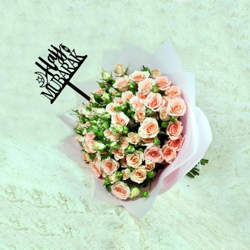 Hajj Mubarak Bouquet 8