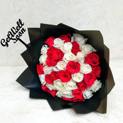 Get Well Soon Hand Bouquet 14