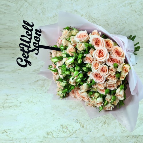 Get Well Soon Hand Bouquet 6