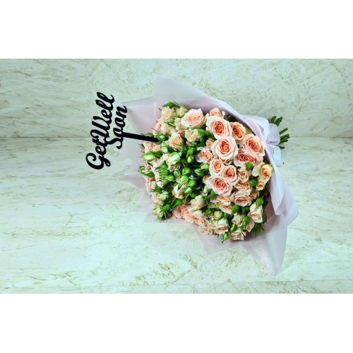 Get Well Soon Hand Bouquet 6