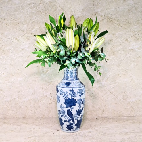 Iranian Vase With Lilies 2 Iranian Vase With Lilies 2