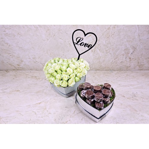 Love Box White With Chocolate 2