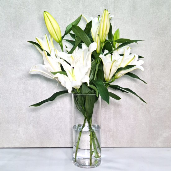 lily clear Vase 200 lily clear Vase 200