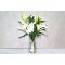 lily clear Vase 200