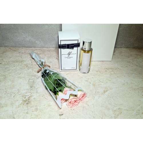 Single Pink Baby Rose With With Perfume