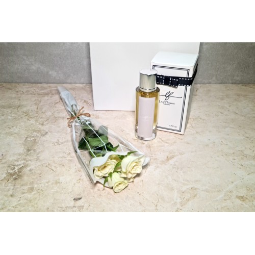 Single Baby Rose White With Perfume
