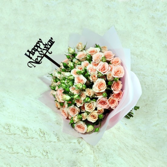 New Year Hand Bouquet 6 New Year Hand Bouquet 6