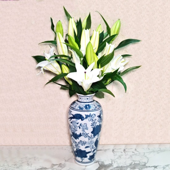 ceramic vase lily ceramic vase lily