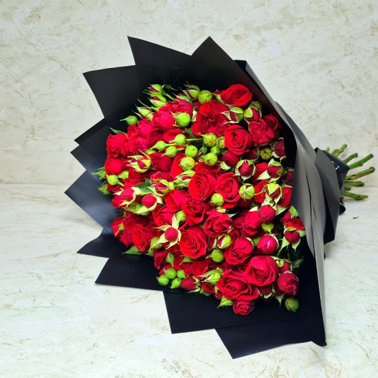 Red Baby Rose Hand Bouquet 2 Red Baby Rose Hand Bouquet 2