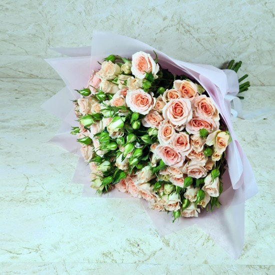 Pink Baby Rose Hand Bouquet 2 Pink Baby Rose Hand Bouquet 2