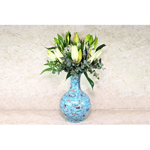 elegant ceramic flower vase 200