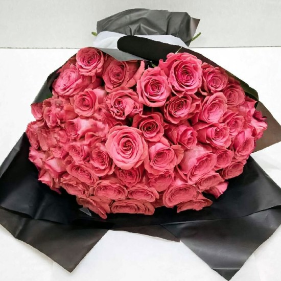 pink bouquet 50 roses pink bouquet 50 roses